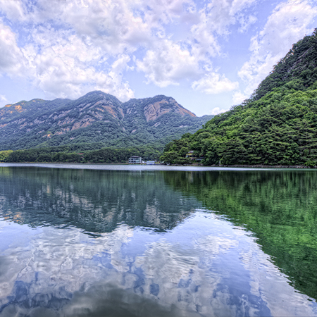 산정호수